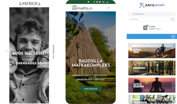 kolm-korval3 Mobiili lehtede slaid